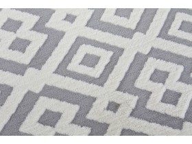 Carpet Geometrical Grey/White