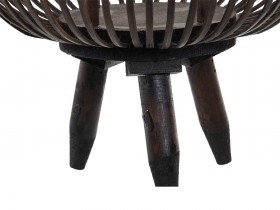 Candle Holder Wicker (165203)