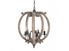 Ceiling Lamp Natural Wood 153560