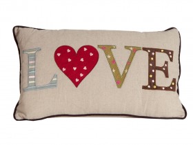 Love Rectangular Cushion (18264)