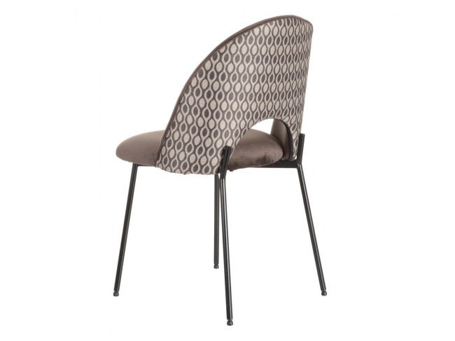 Upholstered Taupe Dining Chair (152546)