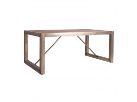 Dining Table wood/iron  (25961)