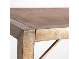 Dining Table wood/iron  (25961)