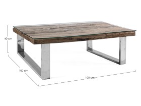 Recycled Wood Coffee Table (746512)