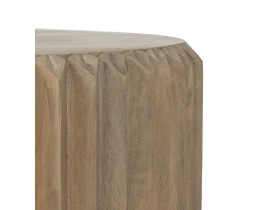 Round Coffee Table Mango Wood (608901)