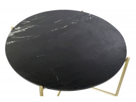 Coffee Table Marble Iron (179467)