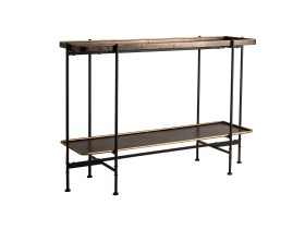 Console Black/Gold finish old (26630)