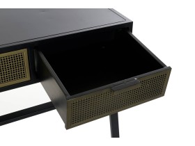 Console Table Metal Rack Black (182052)