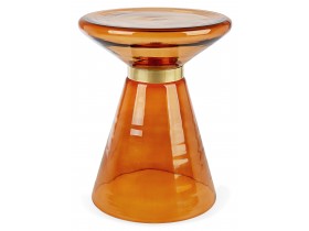 Stool/Auxiliary table Amber Glass (746506)
