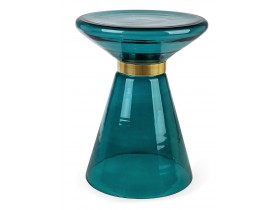 Stool/Auxiliary table Petrol Glass (746507)