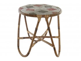 Auxiliary Table Rattan Red (161517)