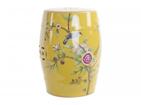 Stool/Auxiliary table Porcelain Yellow (181516)