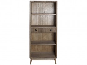 Wood 1 drawer Library Shelves (158348)