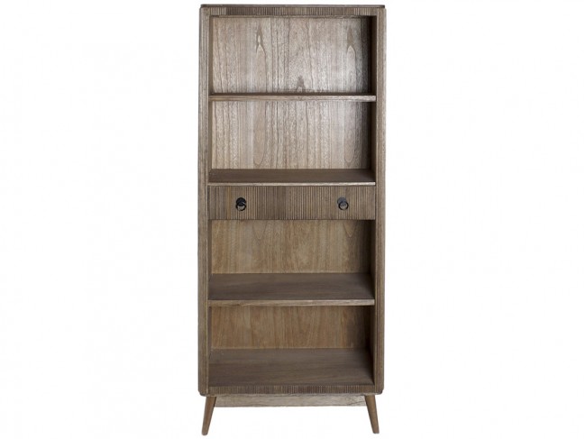 Wood 1 drawer Library Shelves (158348)