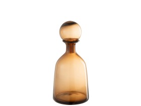 Amber Bottle wit Lid S (18628)